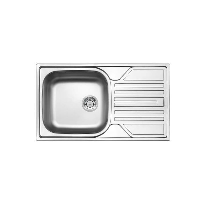 Zlewozmywak 1-komorowy Deante Doppio, 48x43cm, satyna