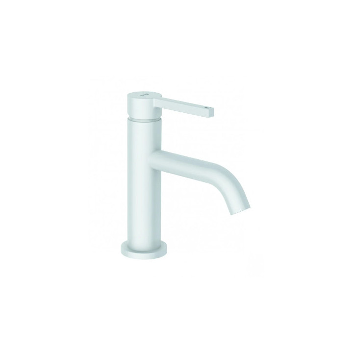 Jednouchwytowa bateria umywalkowa 75, KLUDI NOVA FONTE Pura - Biały mat