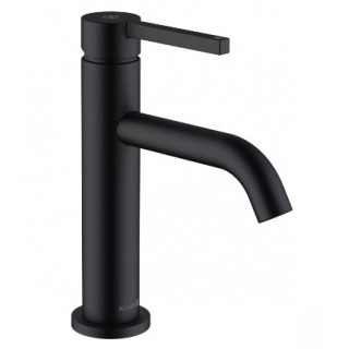 Jednouchwytowa bateria umywalkowa 100, KLUDI NOVA FONTE Pura - Czarny mat 
