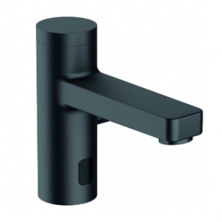 Elektroniczna bateria umywalkowa, z uchwytem regulacji tmp, KLUDI ZENTA SL - Czarny mat 