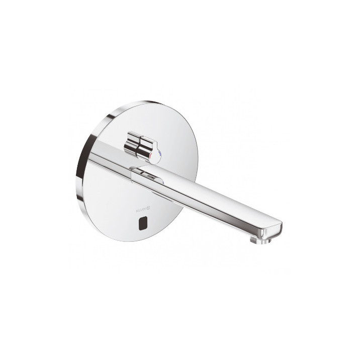 Ścienna bateria umywalkowa, elektroniczna, KLUDI ZENTA - Chrom