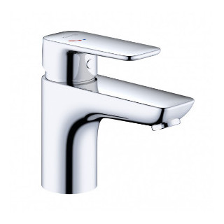 Jednouchwytowa bateria umywalkowa 75, bez zestawu odpł, KLUDI PURE&STYLE - Chrom 