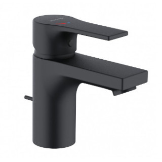 Jednouchwytowa bateria umywalkowa 75, KLUDI ZENTA SL - Czarny mat 