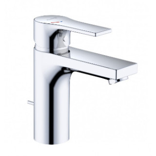 Jednouchwytowa bateria umywalkowa, 100, zestaw odpł, KLUDI ZENTA SL - Chrom