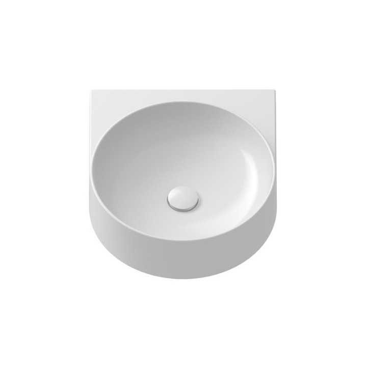 Umywalka ceramiczna, bez otworu, Ravak Yard 400 - Biała