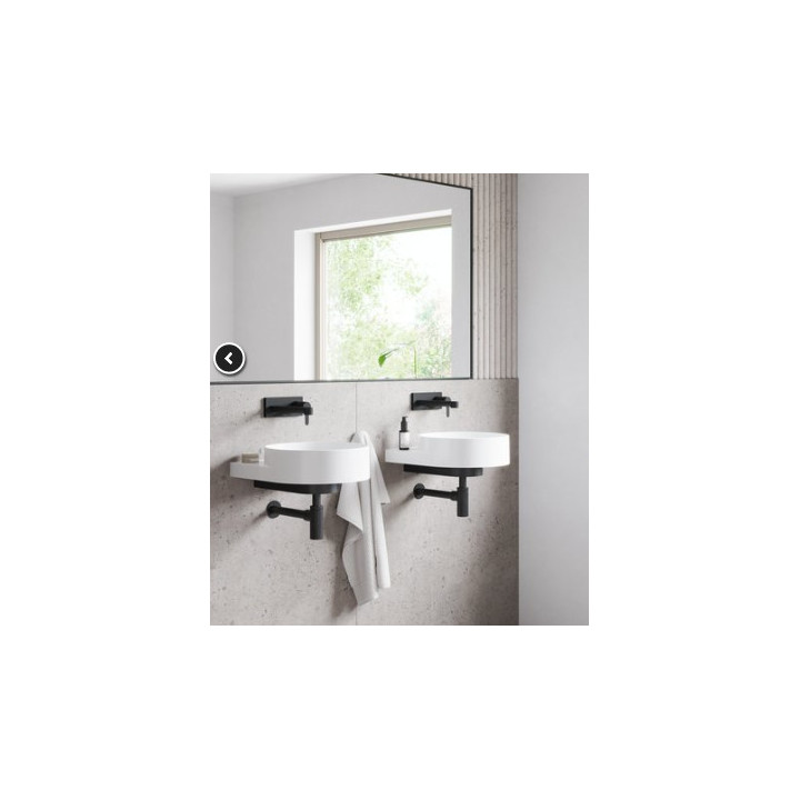 Umywalka ceramiczna, bez otworu, Ravak Yard 400 - Biała