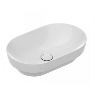 Umywalka nablatowa Catalano Sfera 55 biała, bez przelewu, 55 x 35 cm- sanitbuy.pl