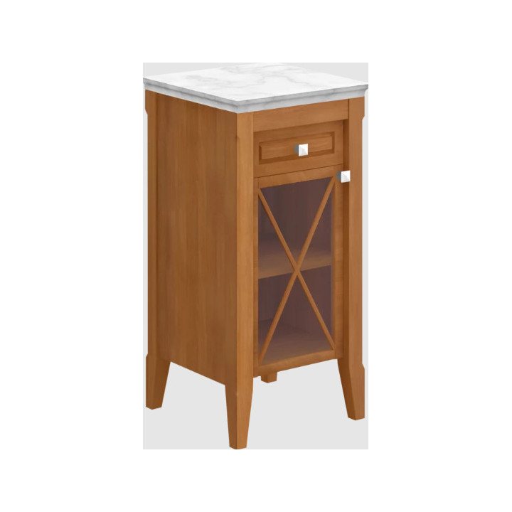 Szafka boczna, 1 drzwi, 1 szuflada, 44,2 x 85 x 43,2 mm, Villeroy&Boch Hommage  