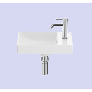 Mała umywalka ścienna 45 cm Compacto FINECERAMIC