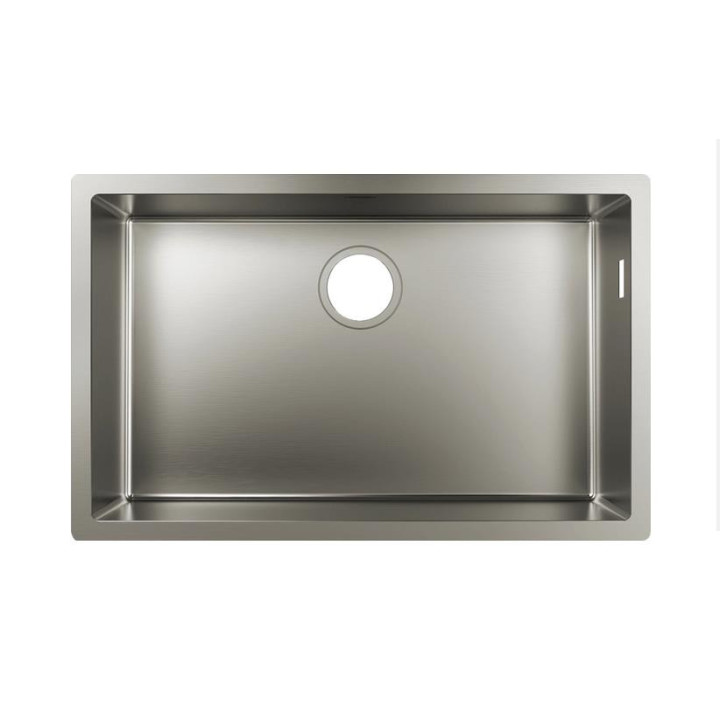 Zlewozmywak Hansgrohe S71 S719-U500, 498x398mm, stal szlachetna