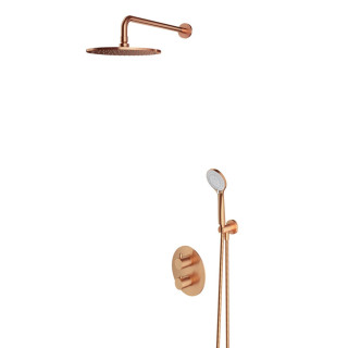 Termostatyczny system prysznicowy podtynkowy 