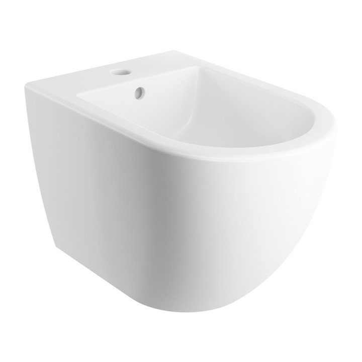 Bidet wiszący, 54x36,5 cm, Omnires Ottawa - Biały mat