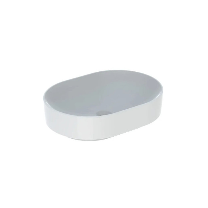 Umywalka nablatowa, Geberit VariForm - Biały / KeraTect