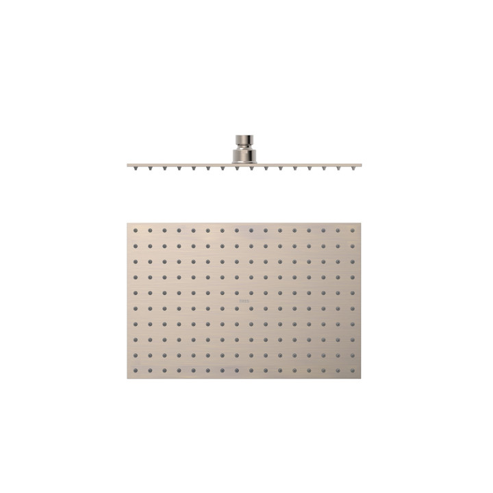 Deszczownica 30x20 cm, Tres Complementos Ducha - Stal