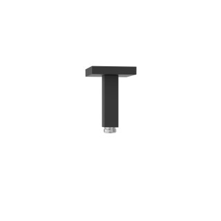 Ramię sufitowe 11 cm, Tres Complementos Ducha - Czerń Matowa