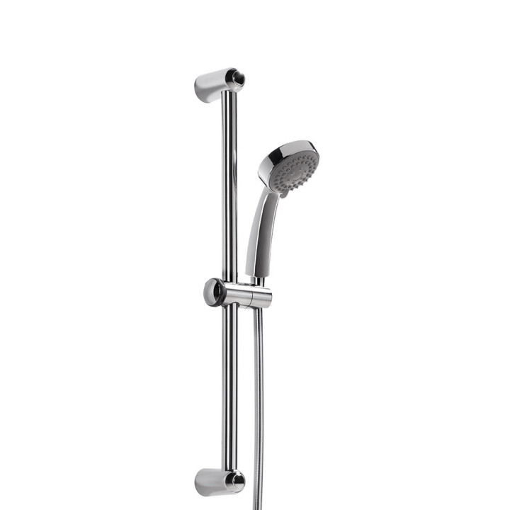 Zestaw drążek prysznicowy, Tres Complementos Ducha - Chrom