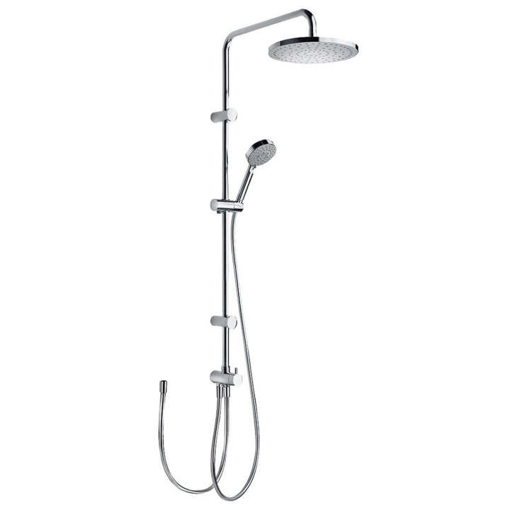 Zestaw prysznicowy przystosowany do każdej baterii, Tres Complementos Ducha - Chrom