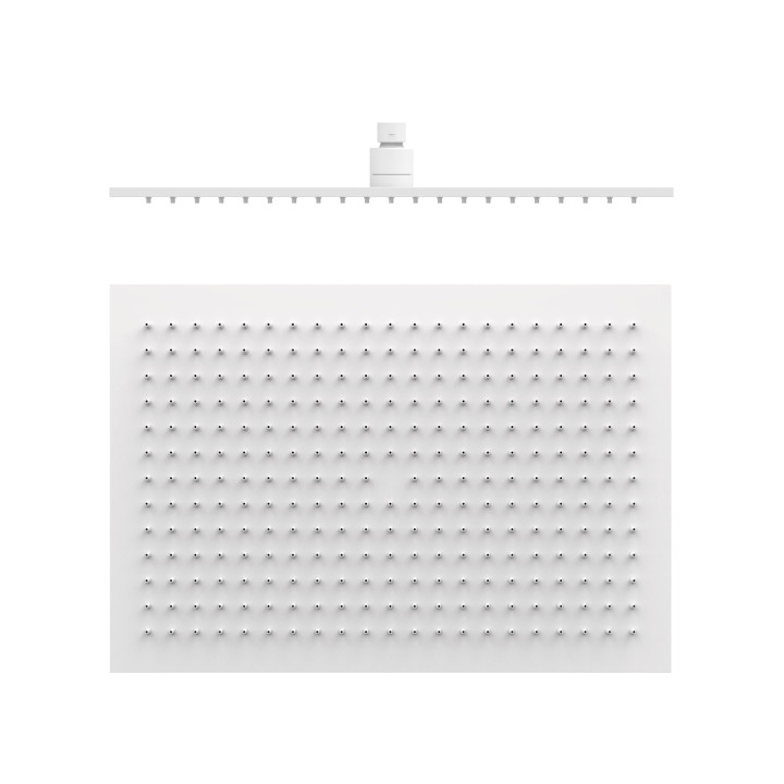 Deszczownica 45x31.5 cm, Tres Complementos Ducha - Biel Matowa