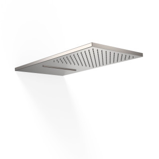 Deszczownica naścienna 28x55 cm, Tres Complementos Ducha - Stal