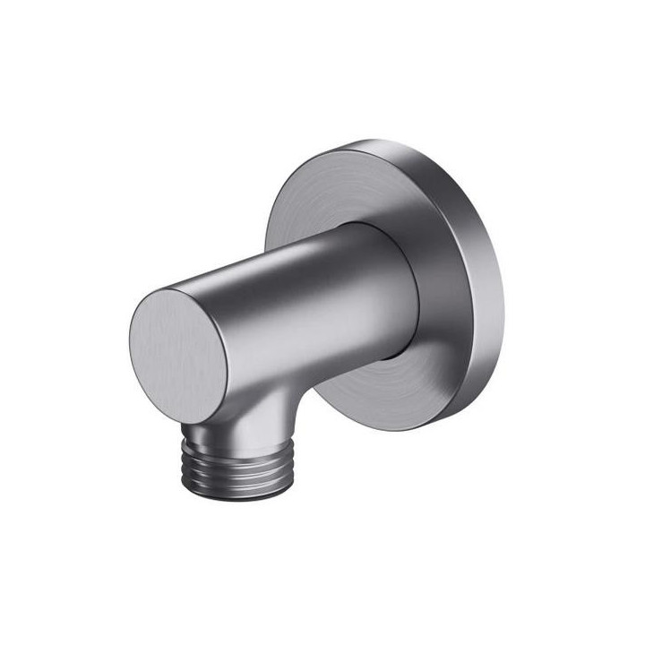 Przyłącze kątowe Omnires, z uchwytem na słuchawkę, kwadratowa rozeta, złoty szczotkowany