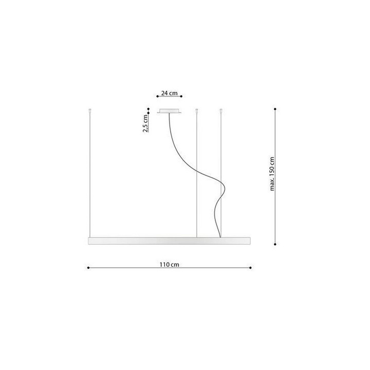 Lampa Wisząca Sollux Lighting MOZAICA 3P,  G9 3x12W, czarny/złoty