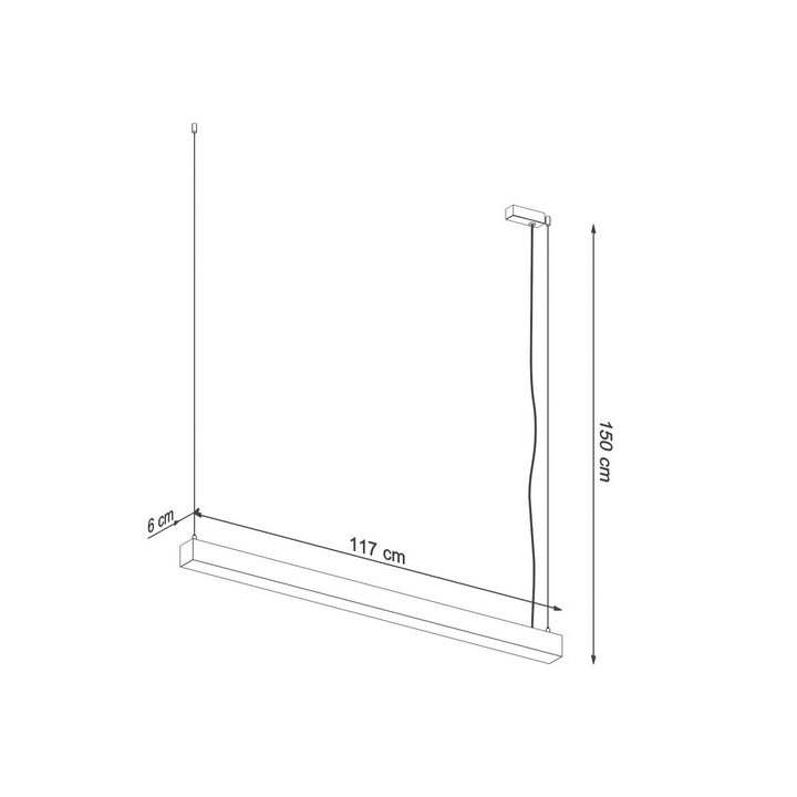 Kinkiet Sollux Ligthing EMILIO , E14  2x40W 2x12W, wenge/biały