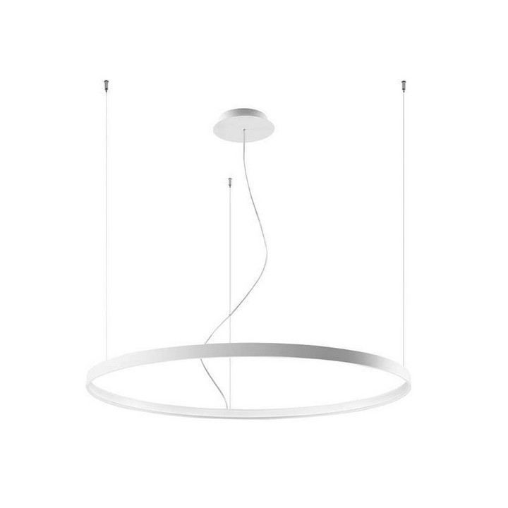 Żyrandol Sollux Lighting RIO, okrągły średnica 78cm, LED 50W 3000K, czarny