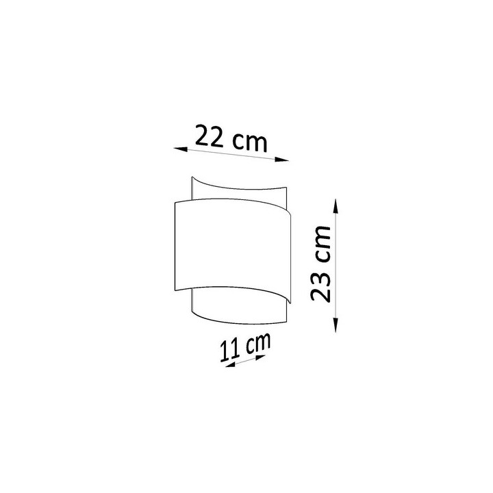 Plafon Sollux Ligthing QUATRO 1, GU10/ES111  1x40W 1x12W LED, szary