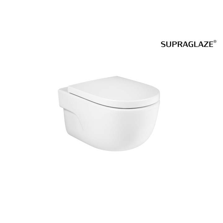 Miska WC podwieszana ROCA Rimless Round - Biały mat