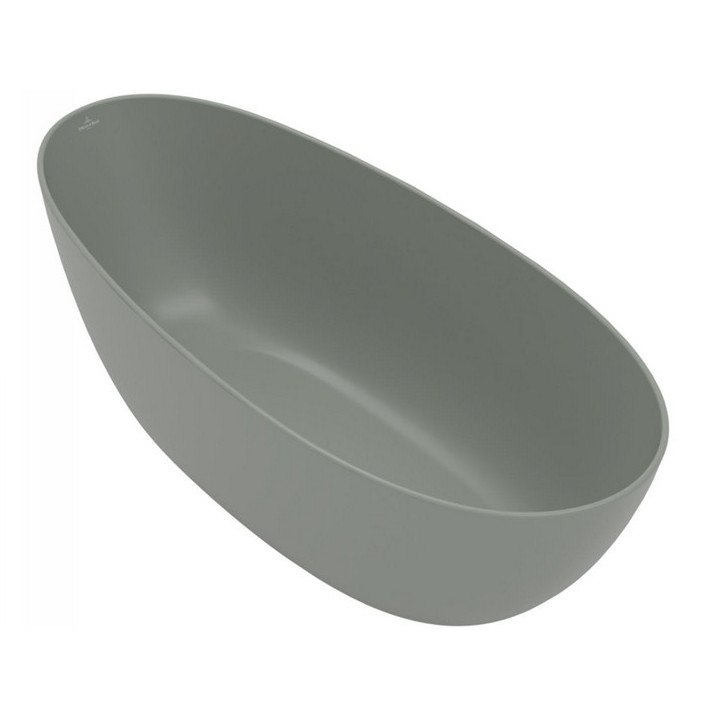 Wanna wolnostojąca  owalna Villeroy & Boch Antao, 170x75cm, Quaryl, biały