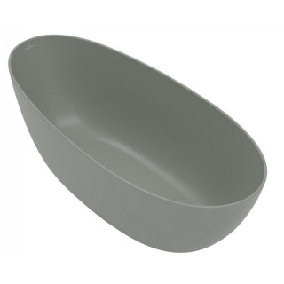 Wanna wolnostojąca  owalna Villeroy & Boch Antao SilentFlow, 170x75cm, Quaryl, szary mat