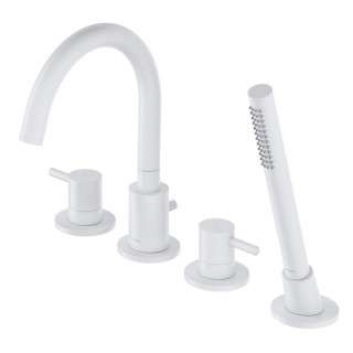 Bateria wannowa z zestawem prysznicowym , Omnires Y - chrom