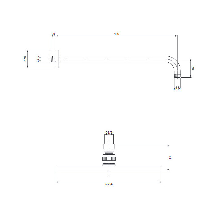 Rączka prysznicowa , Omnires MICROPHONE- biały mat