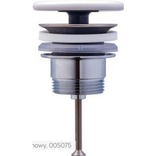 Korek/ Zawór pionowy Duravit do Umywalki , biały