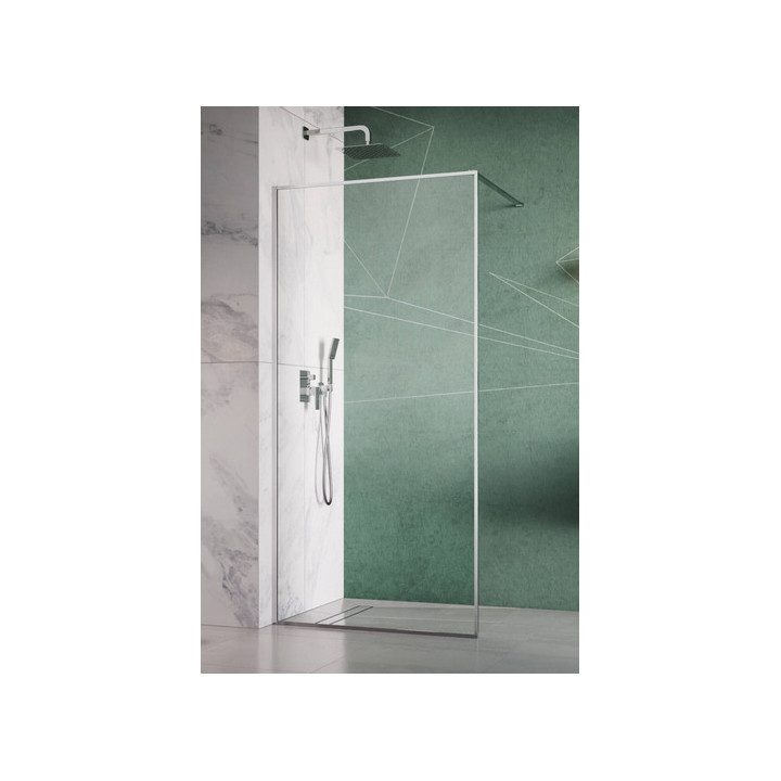 Ścianka Walk-In Radaway Modo II New 100-140x150-200cm, chrom, szkło przejrzyste