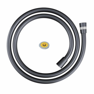 Wąż prysznicowy Corsan czarny 150 cm do słuchawki prysznicowej czarny