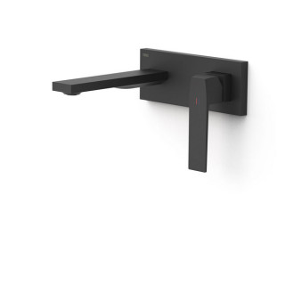 Element naścienny do podtynkowego korpusu baterii umywalkowe TRES Slim Exclusive, wylewka 180mm, chrom