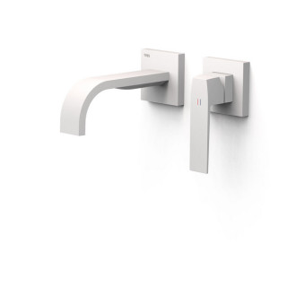 Element naścienny do podtynkowego korpusu baterii umywalkowe TRES Slim Exclusive, wylewka 180mm,  chrom