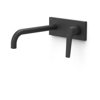 Element naścienny do podtynkowego korpusu baterii umywalkowej TRES FUJI, wylewka 240mm, chrom