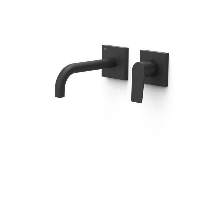 Element naścienny do podtynkowego korpusu baterii umywalkowej TRES Project-Tres, wylewka 180mm, chrom