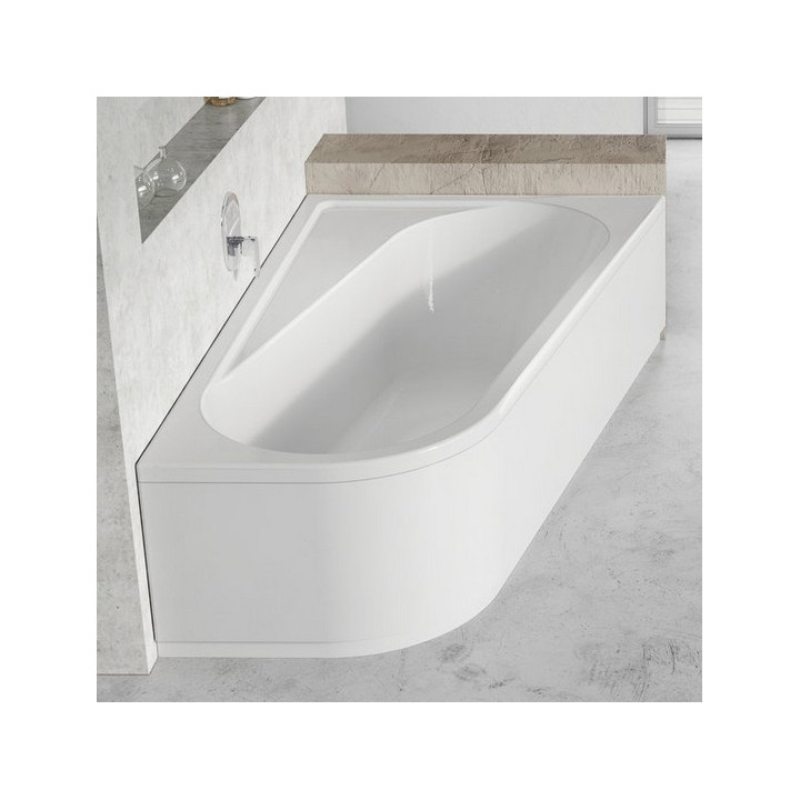 Panel przedni Ravak 10° 160, wersja prawa, śnieżna biel 