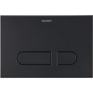 Przycisk uruchamiający Duravit DuraSystem A2, szkło białe