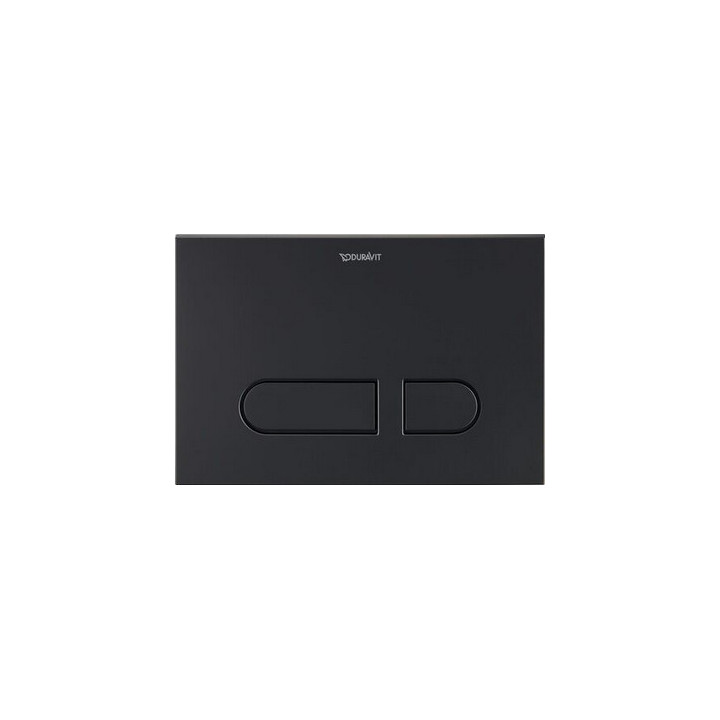 Przycisk uruchamiający Duravit DuraSystem A2, szkło białe