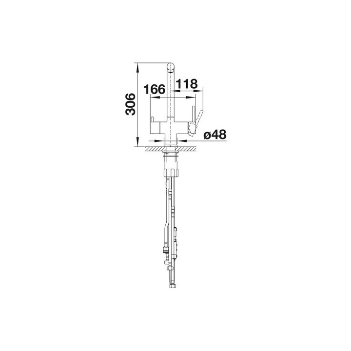 Bateria kuchenna Blanco Fontas II, chrom