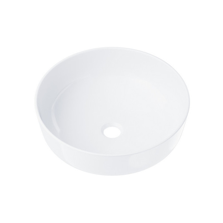 Umywalka prostokątna nablatowa  Corsan 580x380x150mm, biała