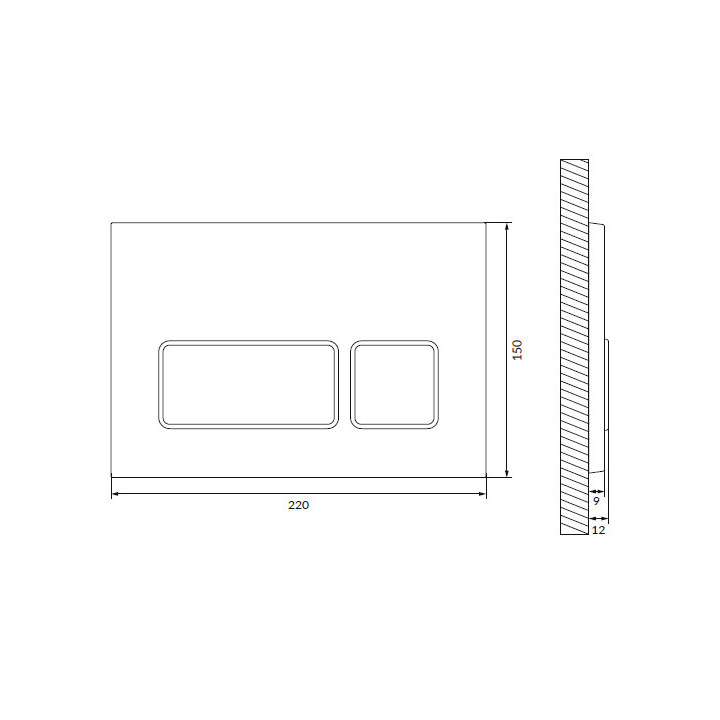 Wanna wolnostojąca owalna 180x80cm, Cersanit Inverto SPA, biały