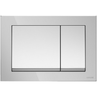 Przycisk spłukujący Cersanit Enter II , chrom matowy