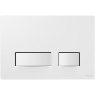 Przycisk spłukujący Cersanit LUNA , czarny mat