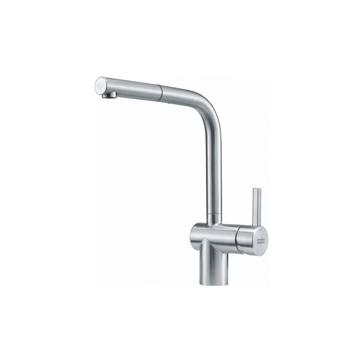 Bateria kuchenna Franke Atlas Neo Pull-Out Spray, wysokość 299mm, obrotowa i wyciągana wylewka,  stal szlachetna