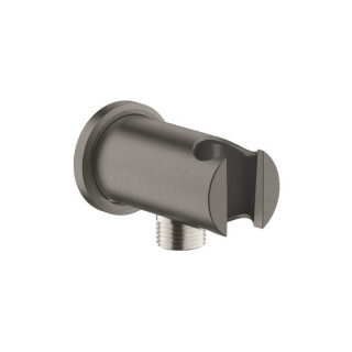 Kolanko prysznicowe z uchwytem Grohe Rainshower, brushed hard graphite